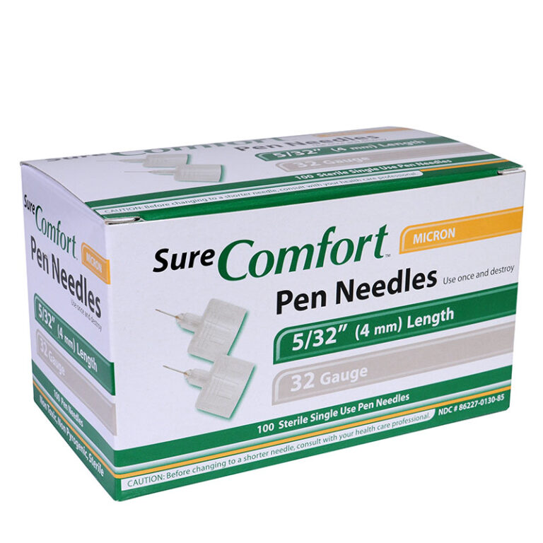 Sure Comfort Insulin Pen Needles (32gx5/32") Best Value Medical