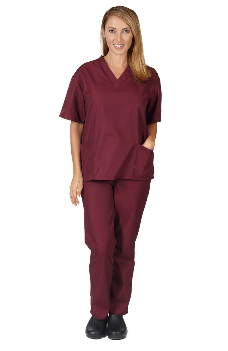 Natural Uniforms Unisex 2 Piece Scrub Set Best Value Medical