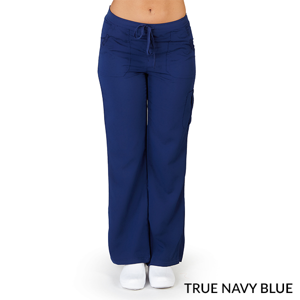 Ultra Soft Scrubs - Premium Womens Junior Fit Two Pocket Top and Yoga Pant  Scrub Set, Burgundy 39193-Medium