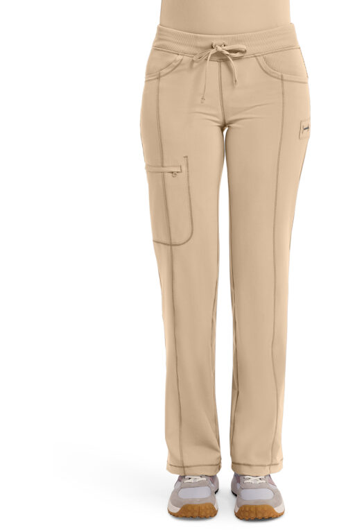 INFINITY - Low Rise Straight Leg Drawstring Pant - Plus Size - 1123A
