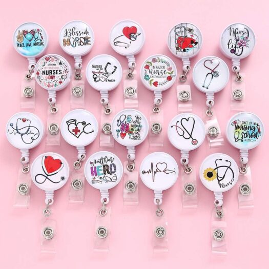 NURSE QUOTES Badge Reels