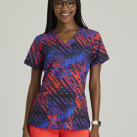 BARCO ONE – Thrive Print Top - 5107 - RADIANT PRISM