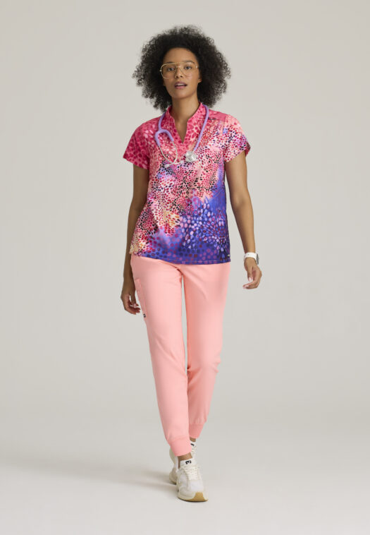 GREY'S ANATOMY™ + SpandexStretch EDEN JOGGER – GRSP537 - BRIGHT PAPAYA - Image 5
