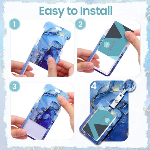 Frilly Badge Reel and ID Holder Set - Image 21