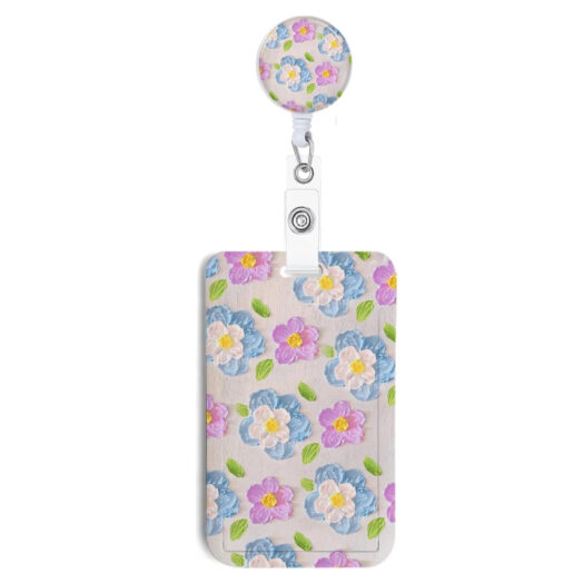 Frilly Badge Reel and ID Holder Set - Image 2
