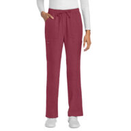 Cherokee Ultra Drawstring Trouser Cargo Pant - Heather Cranberry - CK272A