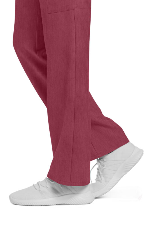 Cherokee Ultra Drawstring Trouser Cargo Pant - Heather Cranberry - CK272A - Image 5
