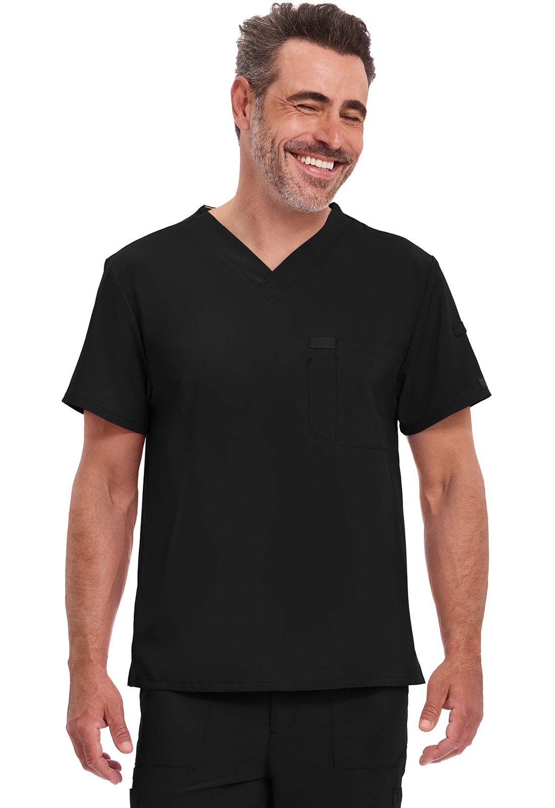 Dickies Men’s EDS Essentials Tuckable V-Neck Scrub Top - DK635 - Image 2