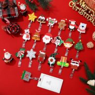 CHRISTMAS BADGE REELS - Assorted Designs