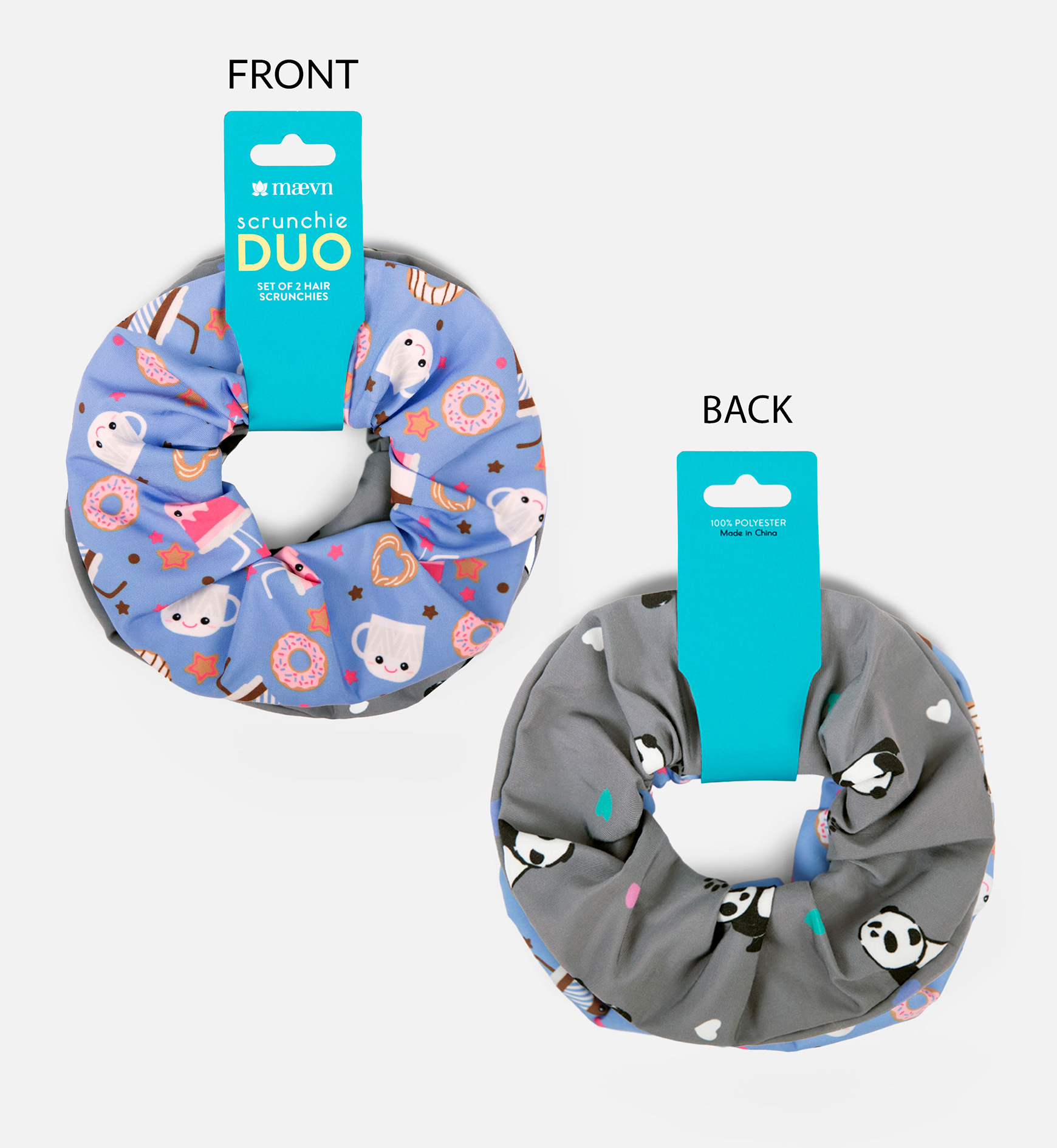 MAEVN Scrunchie Duo Set - Image 4