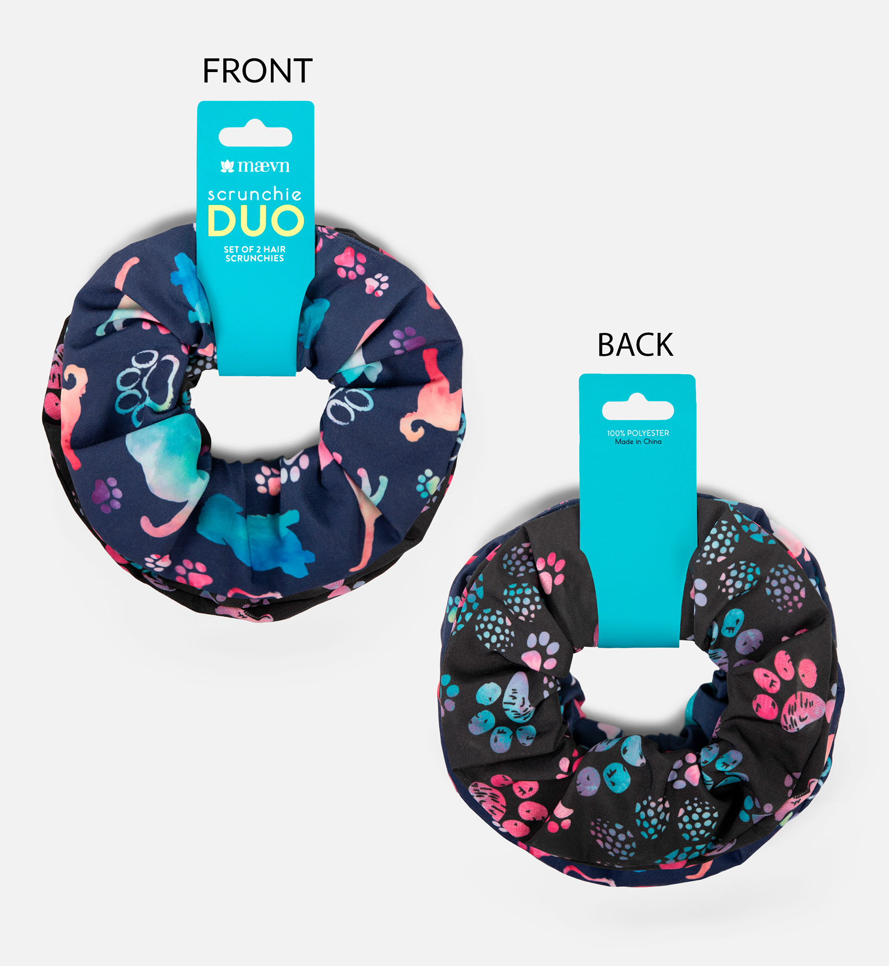 MAEVN Scrunchie Duo Set - Image 7