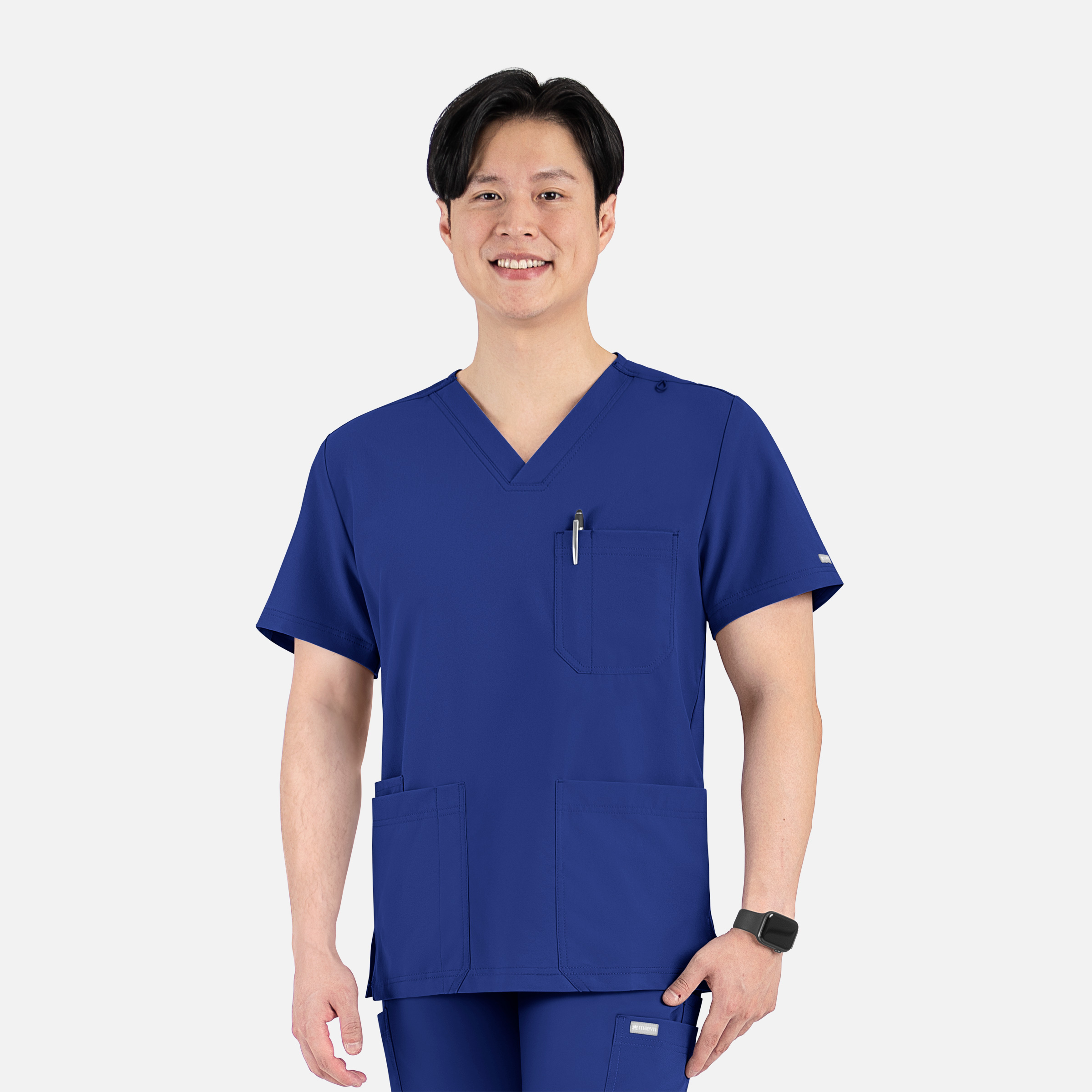 MOMENTUM by MAEVN – Men’s 4 Pocket Banded V-Neck Top - COMING SOON - Image 5