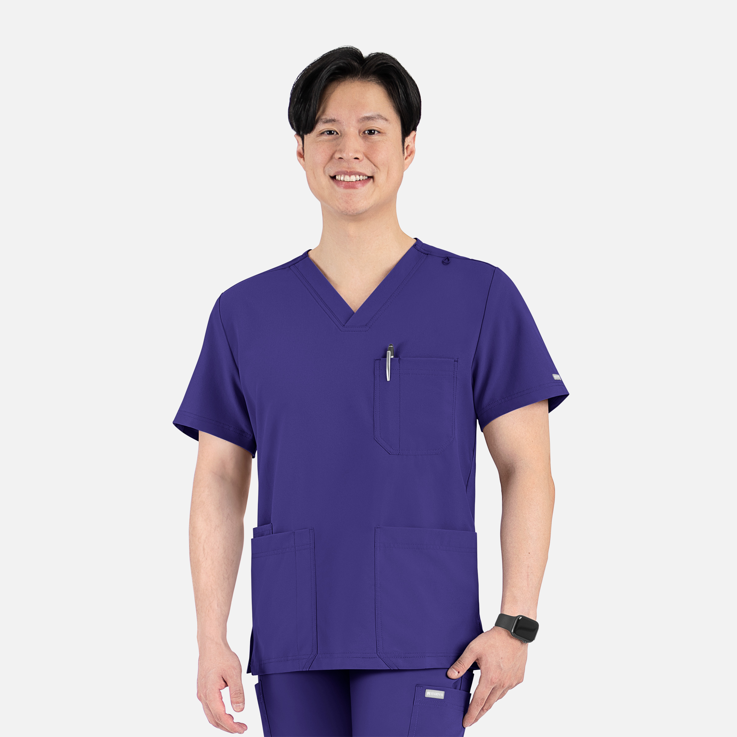 MOMENTUM by MAEVN – Men’s 4 Pocket Banded V-Neck Top - COMING SOON - Image 6
