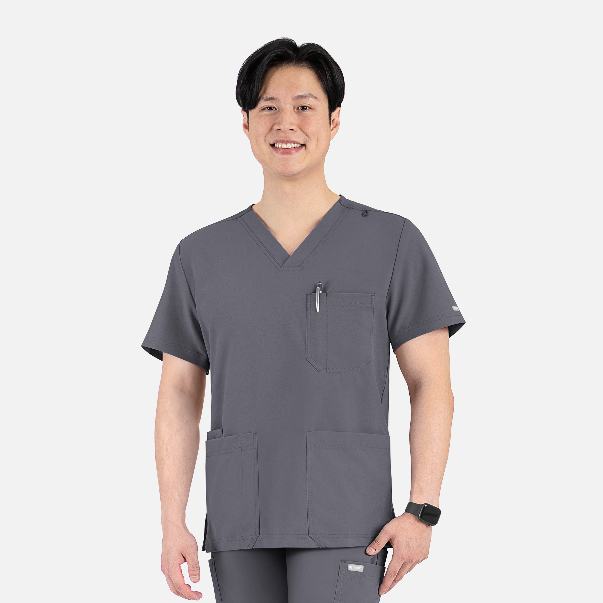 MOMENTUM by MAEVN – Men’s 4 Pocket Banded V-Neck Top - COMING SOON - Image 9