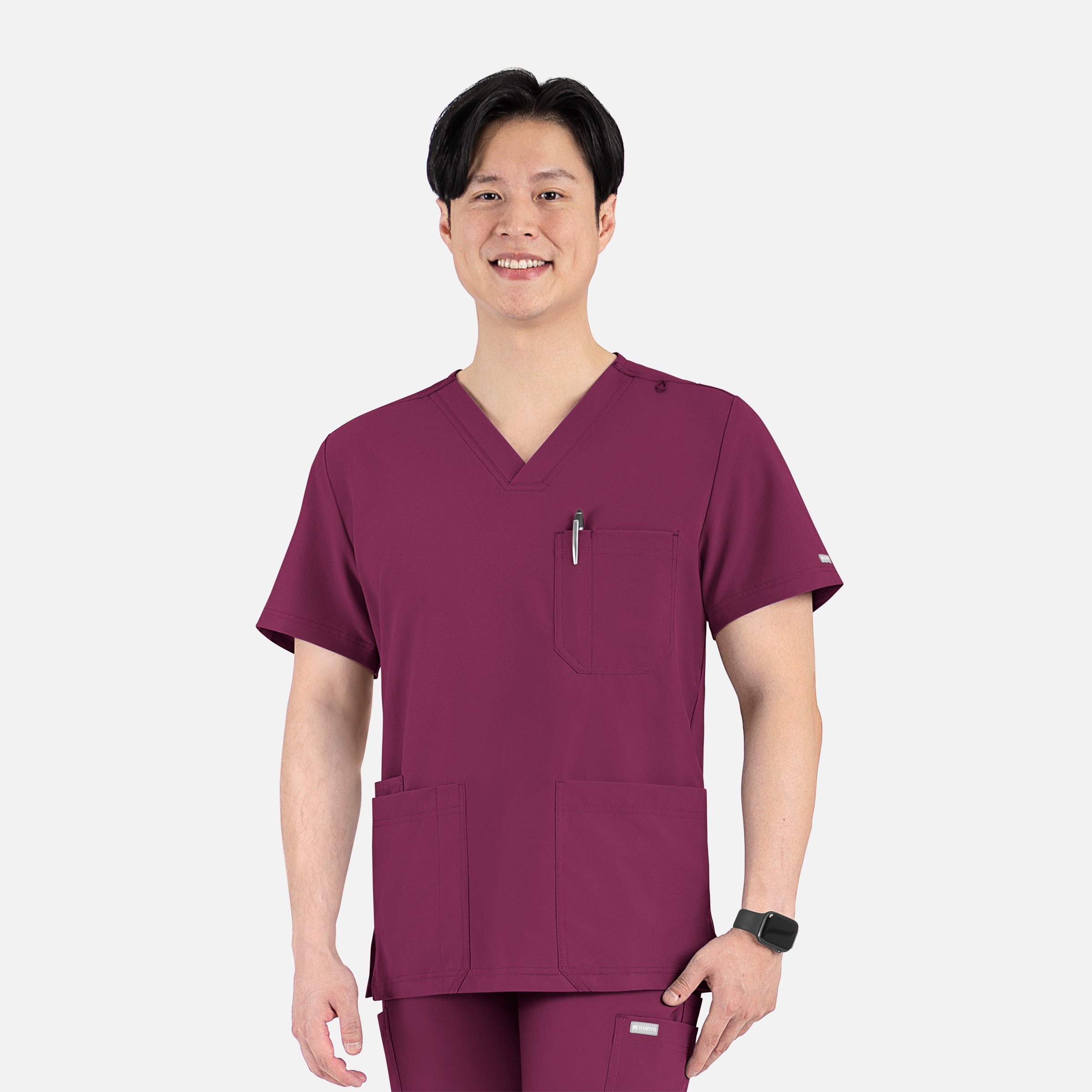 MOMENTUM by MAEVN – Men’s 4 Pocket Banded V-Neck Top - COMING SOON - Image 10