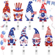 4th of JULY GNOMES BADGE REELS