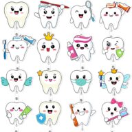 TOOTH BADGE REELS - Assorted Designs