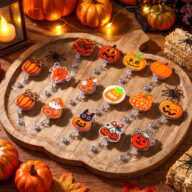 HALLOWEEN BADGE REELS - Assorted Designs